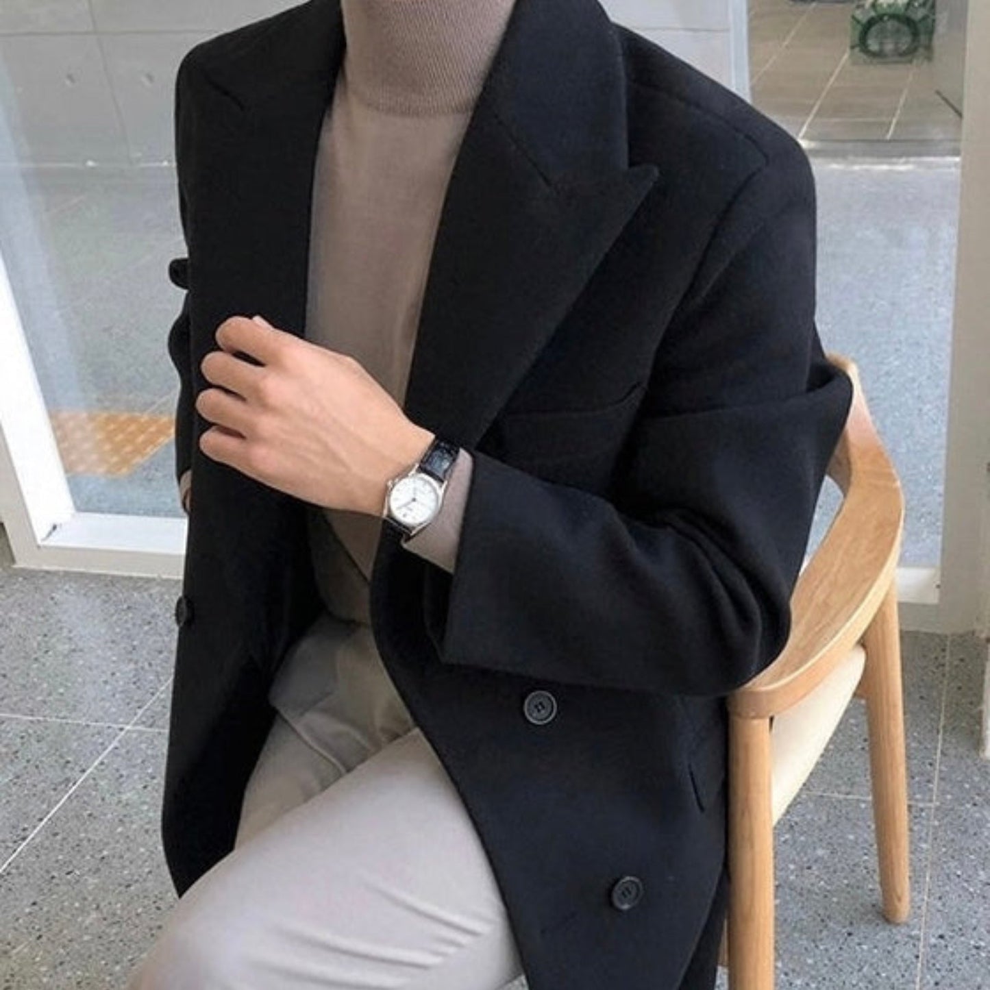 Cappotto doppiopetto elegante