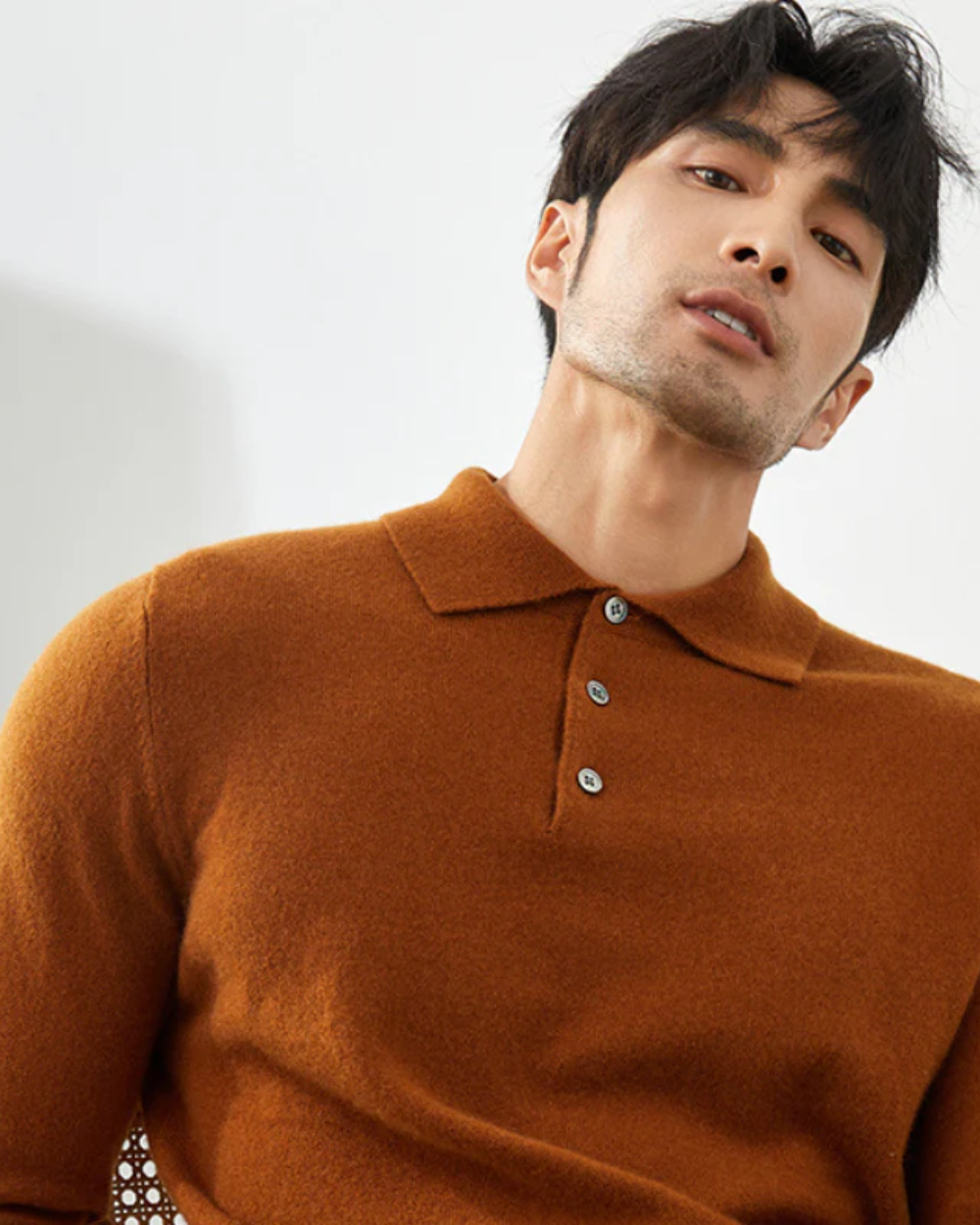 Polo in cashmere Ponza