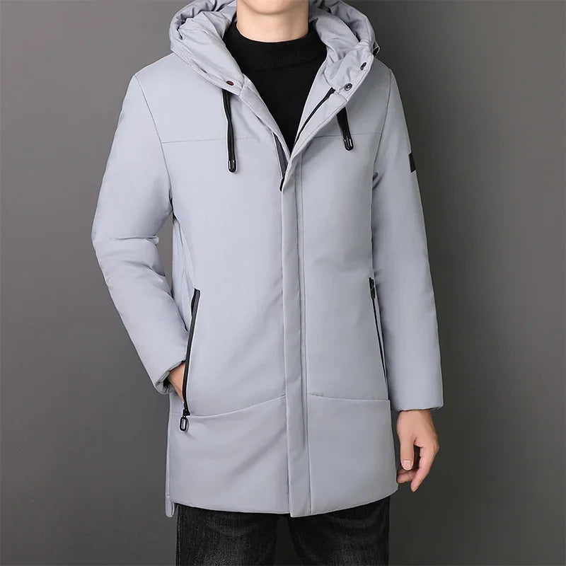 Giacca lunga elegante da uomo