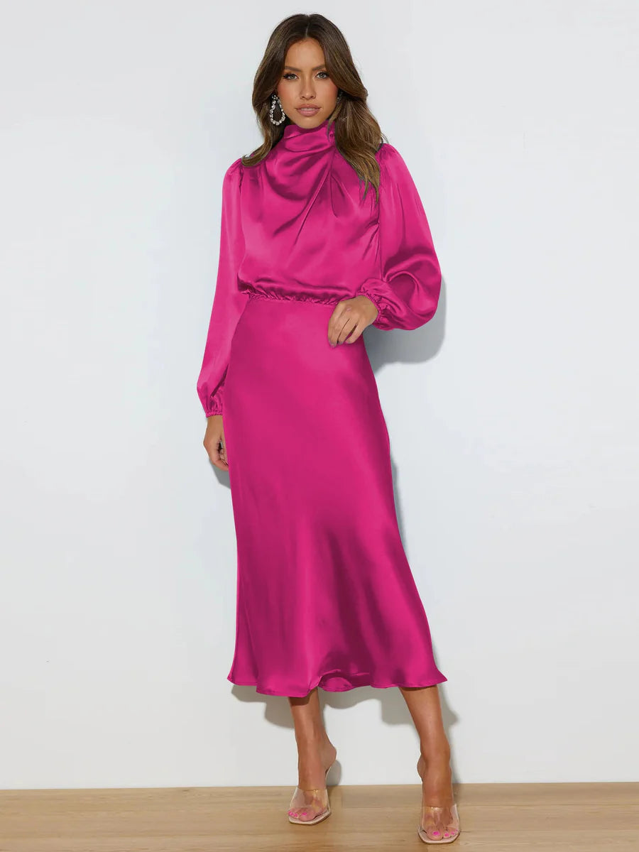 Abito elegante in raso