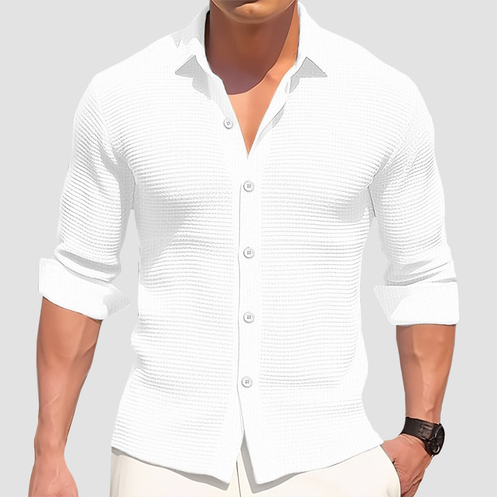 Camicia casual in cotone