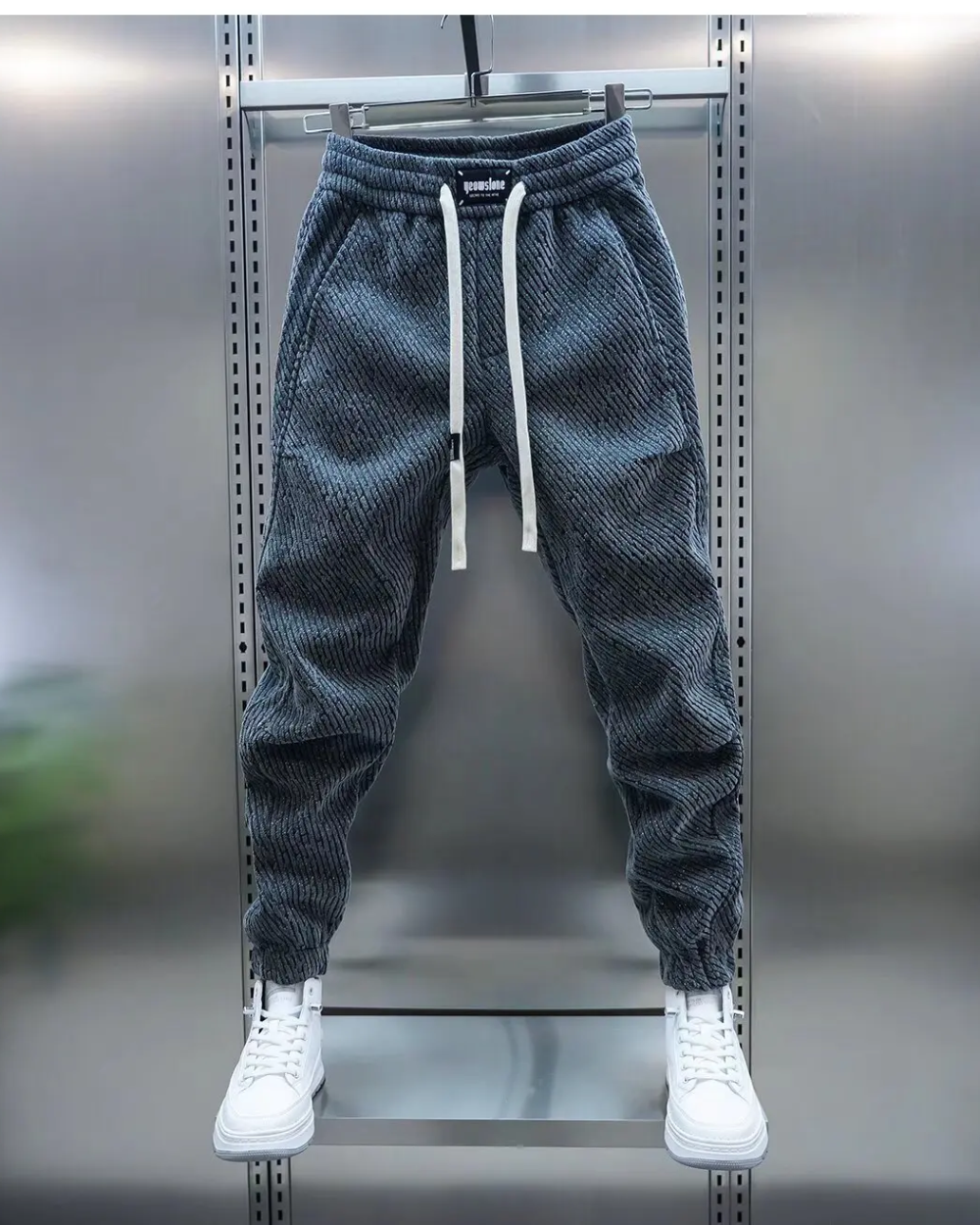 Pantaloni casual con motivo
