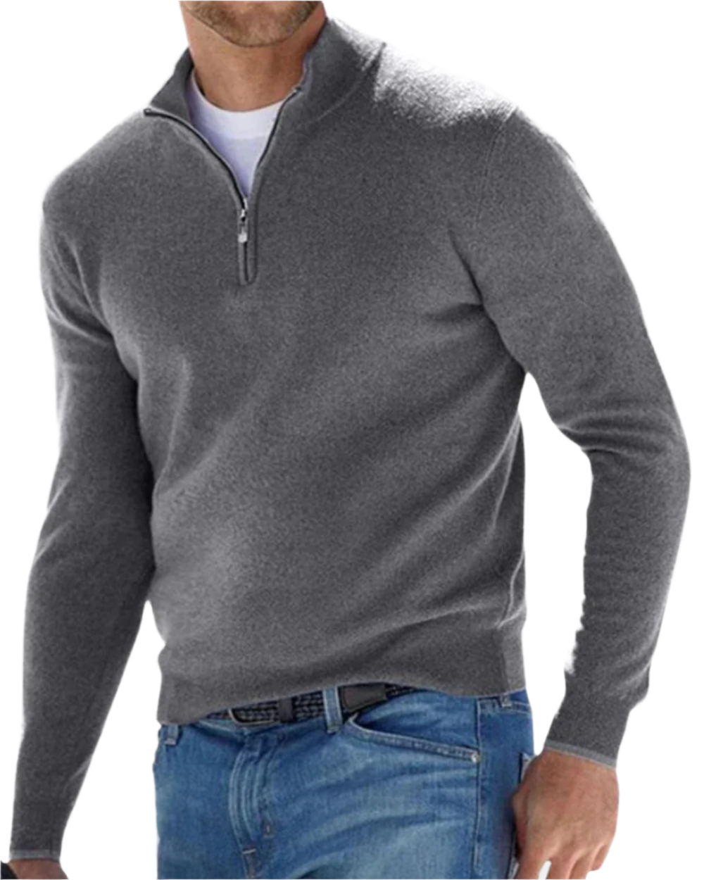 Maglione con zip Davide