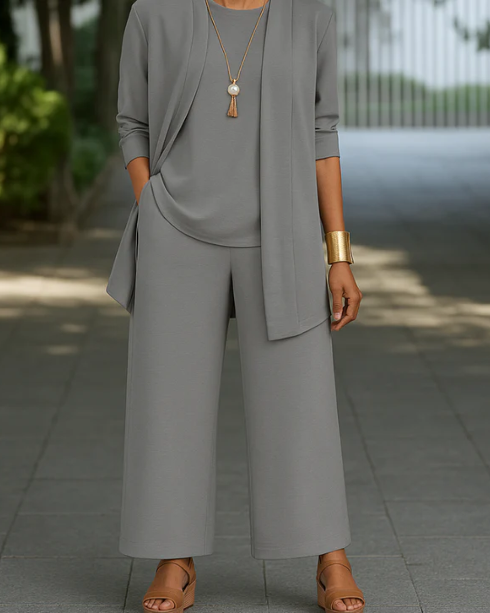 Elegante set di primavera