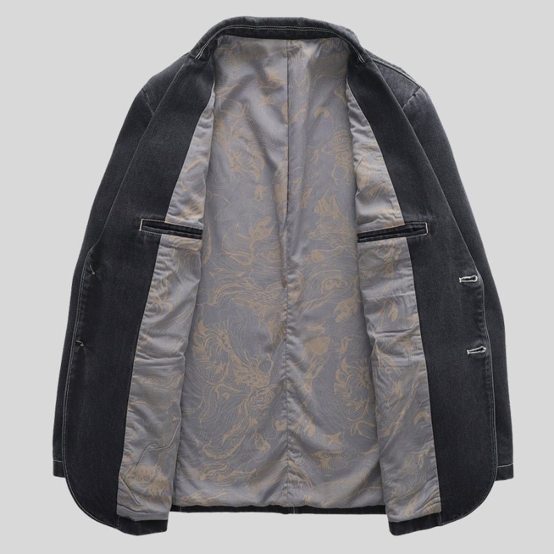Blazer di cotone chic