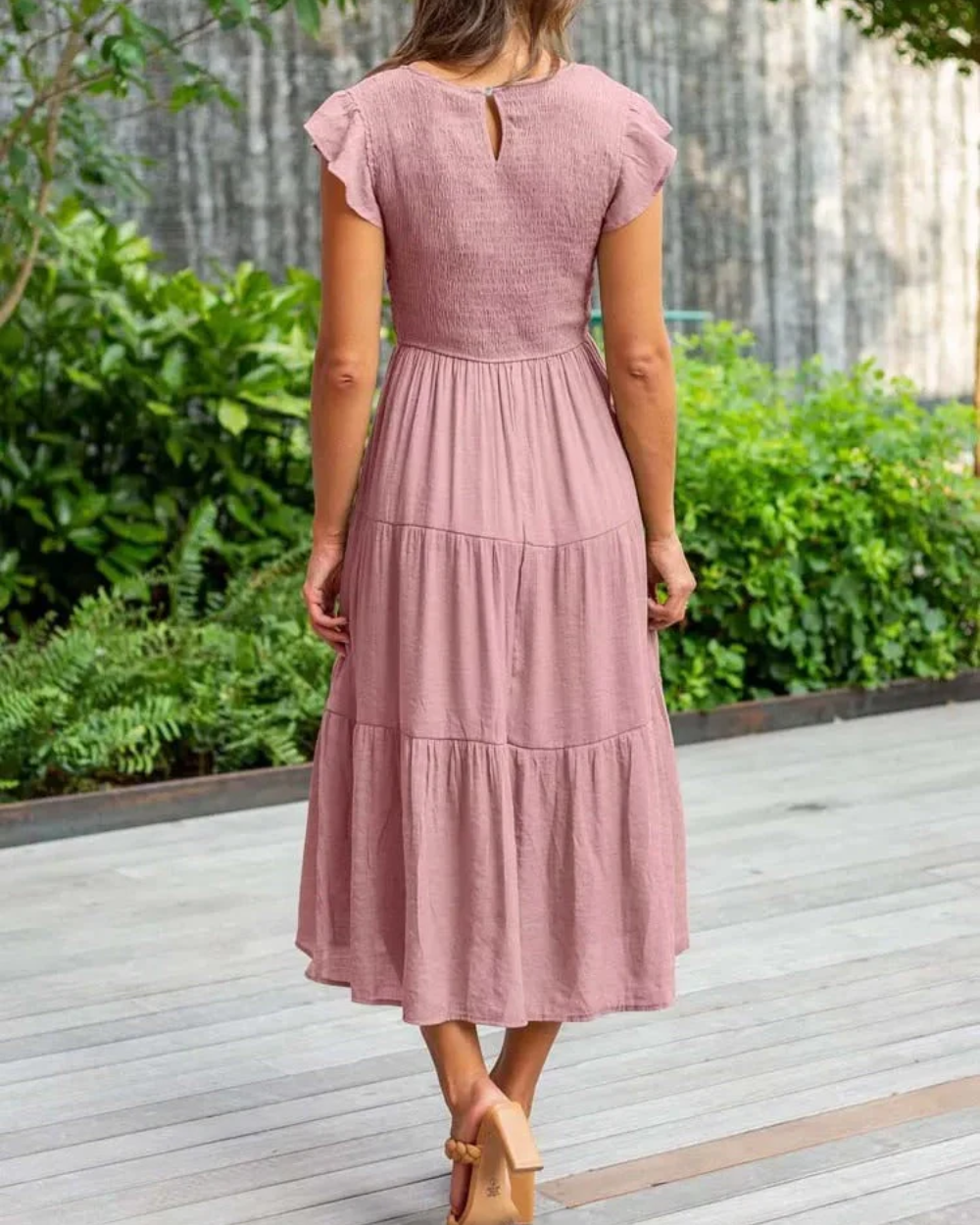 Abito elegante alle Maldive