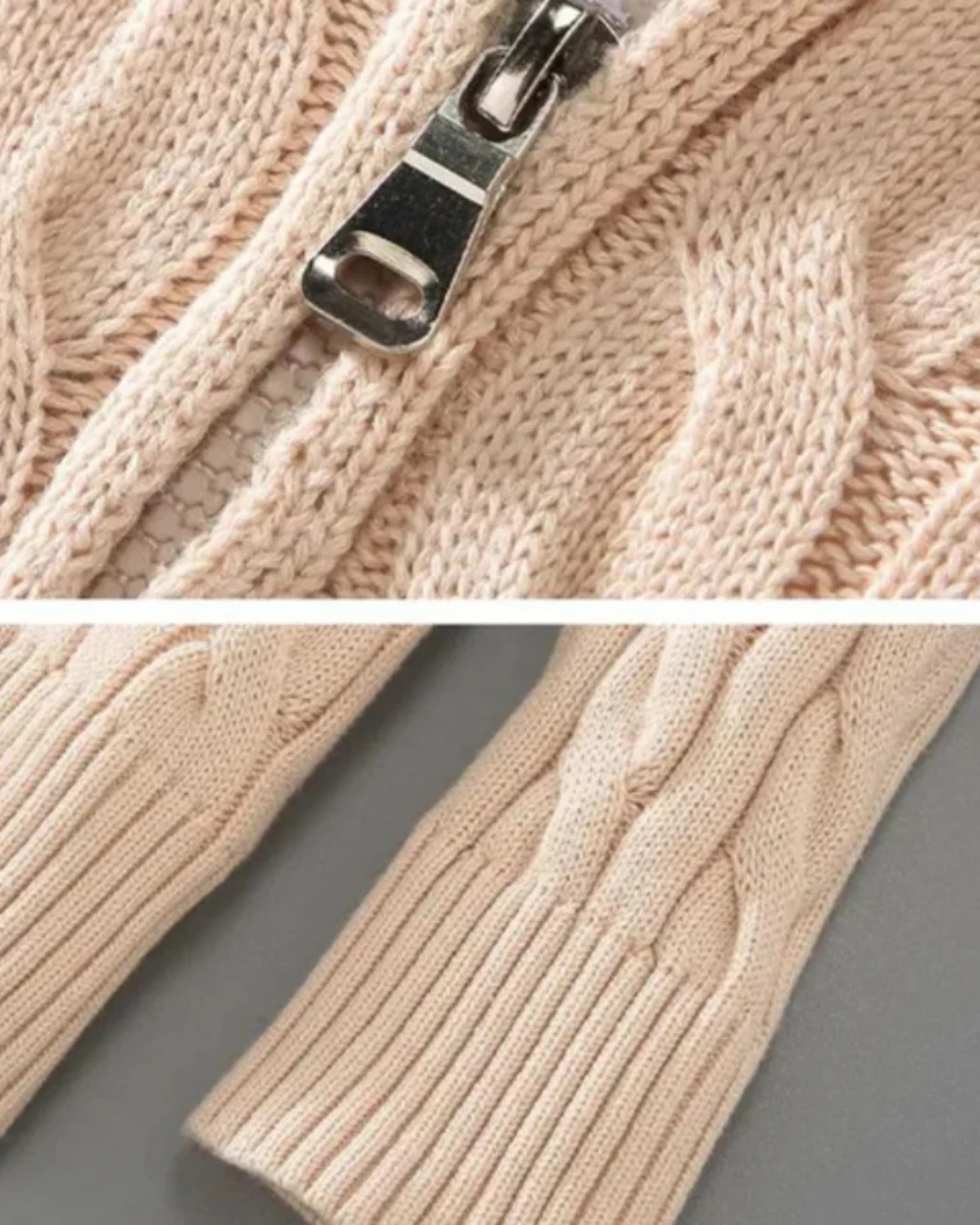 Maglione con mezza zip Pietro