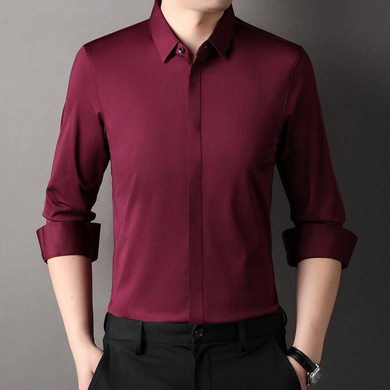 Camicia stretch senza rughe