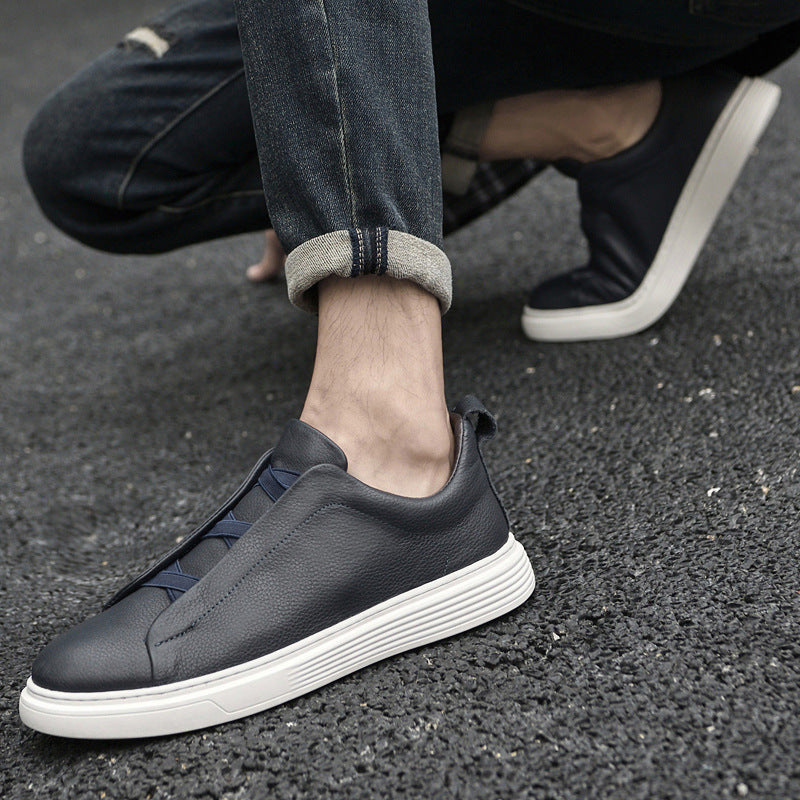 Scarpe in pelle alla moda
