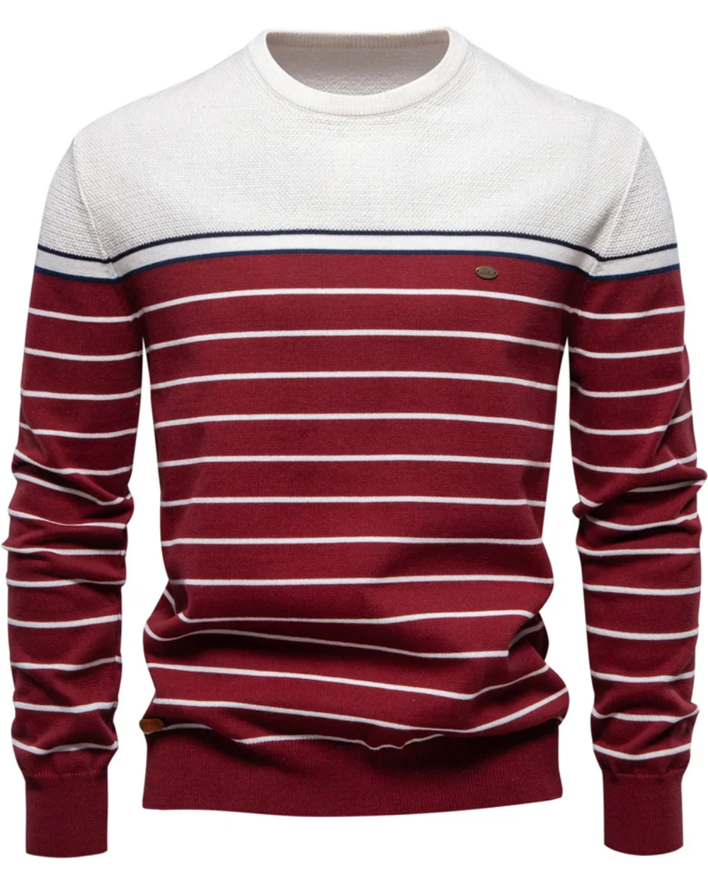 Maglione da uomo con design a righe