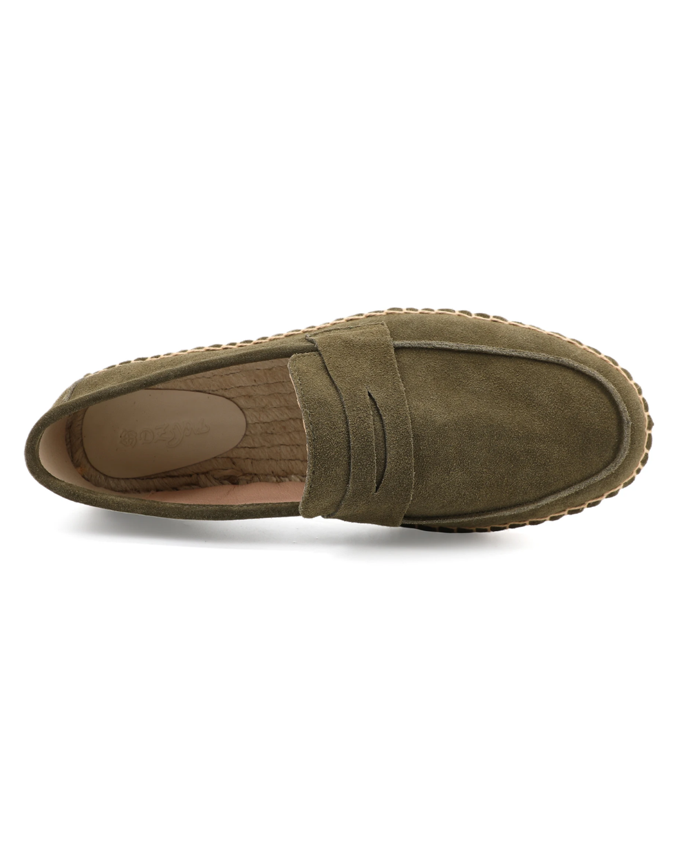 Espadrillas eleganti in pelle scamosciata
