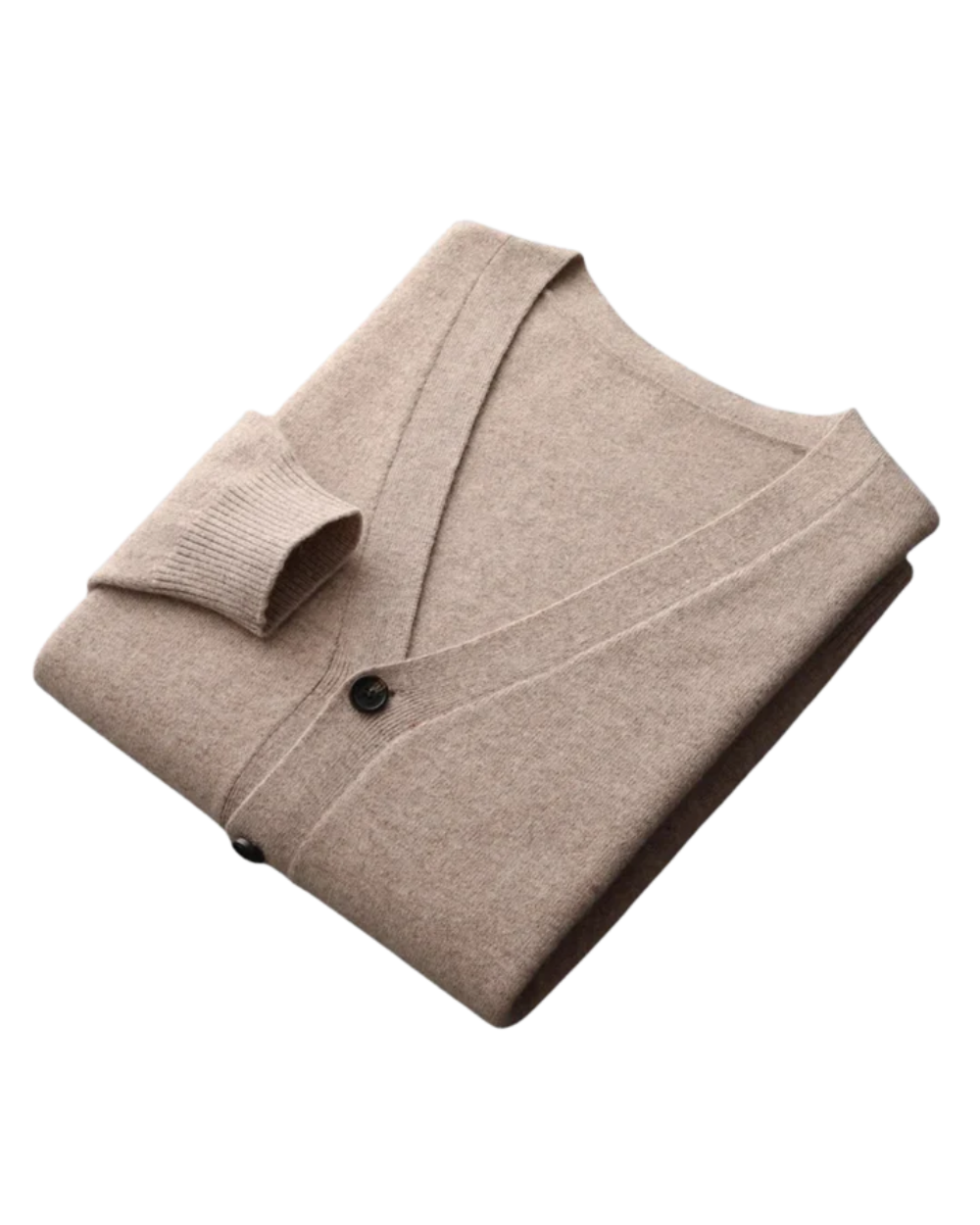 Cardigan in lana merino lavorato a maglia Faunus