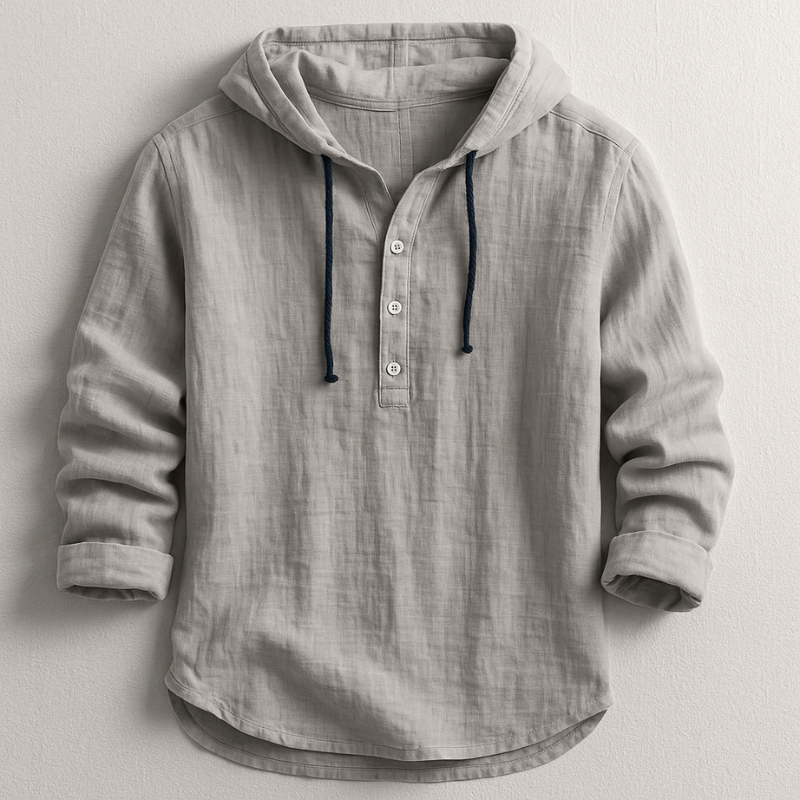 Camicia elegante con cappuccio
