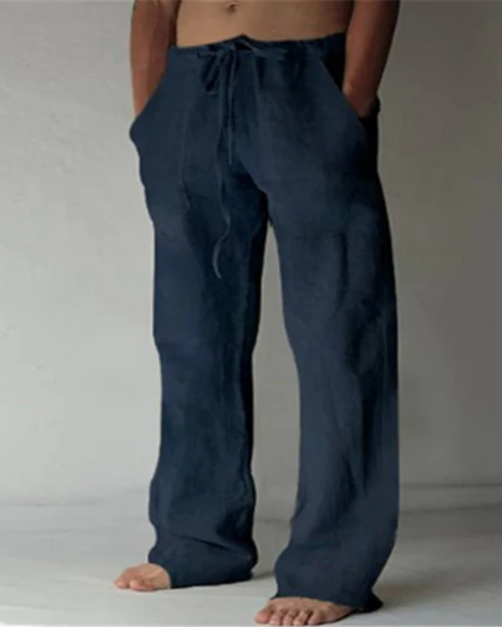 Pantaloni di lino traspiranti
