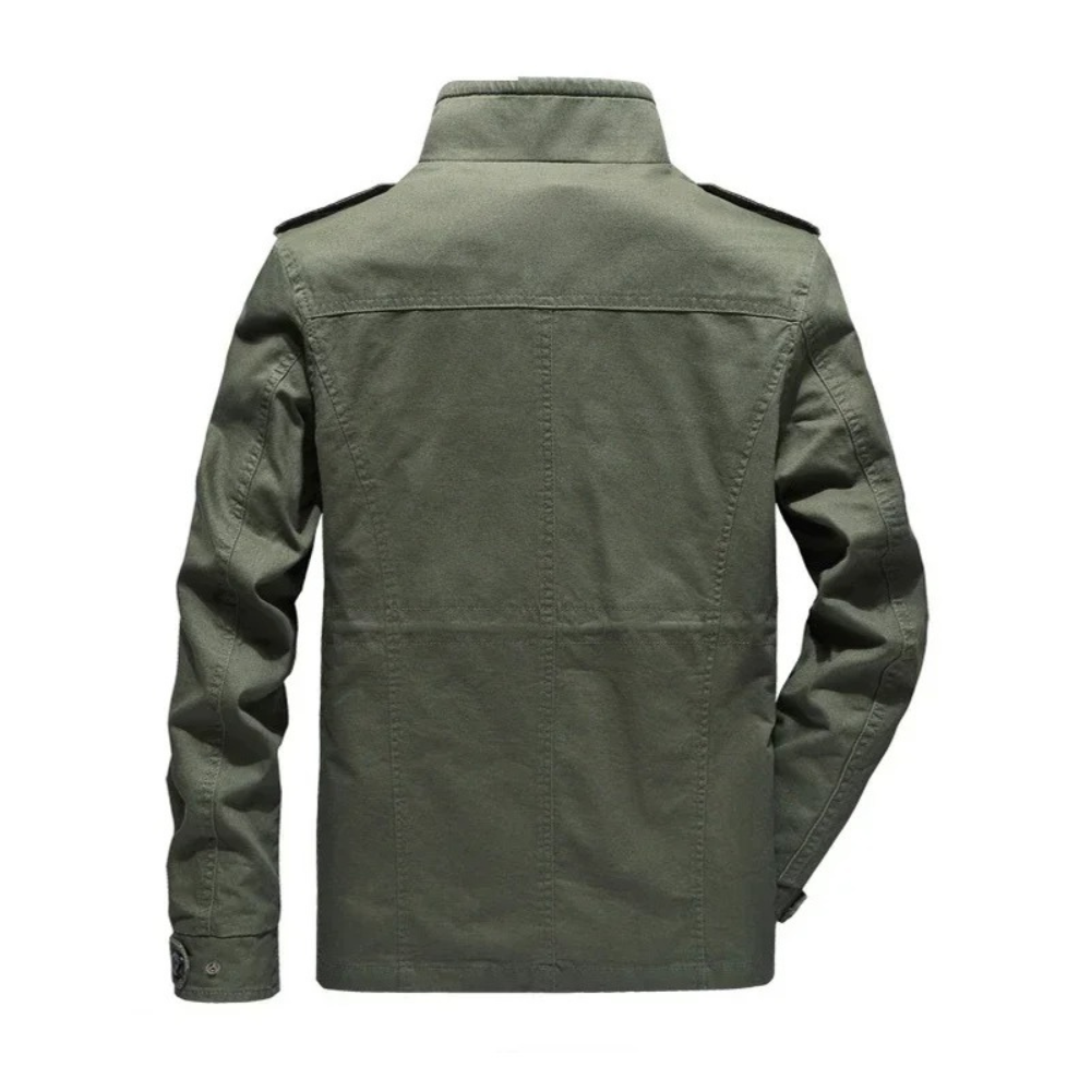 Elegante giacca cargo in cotone