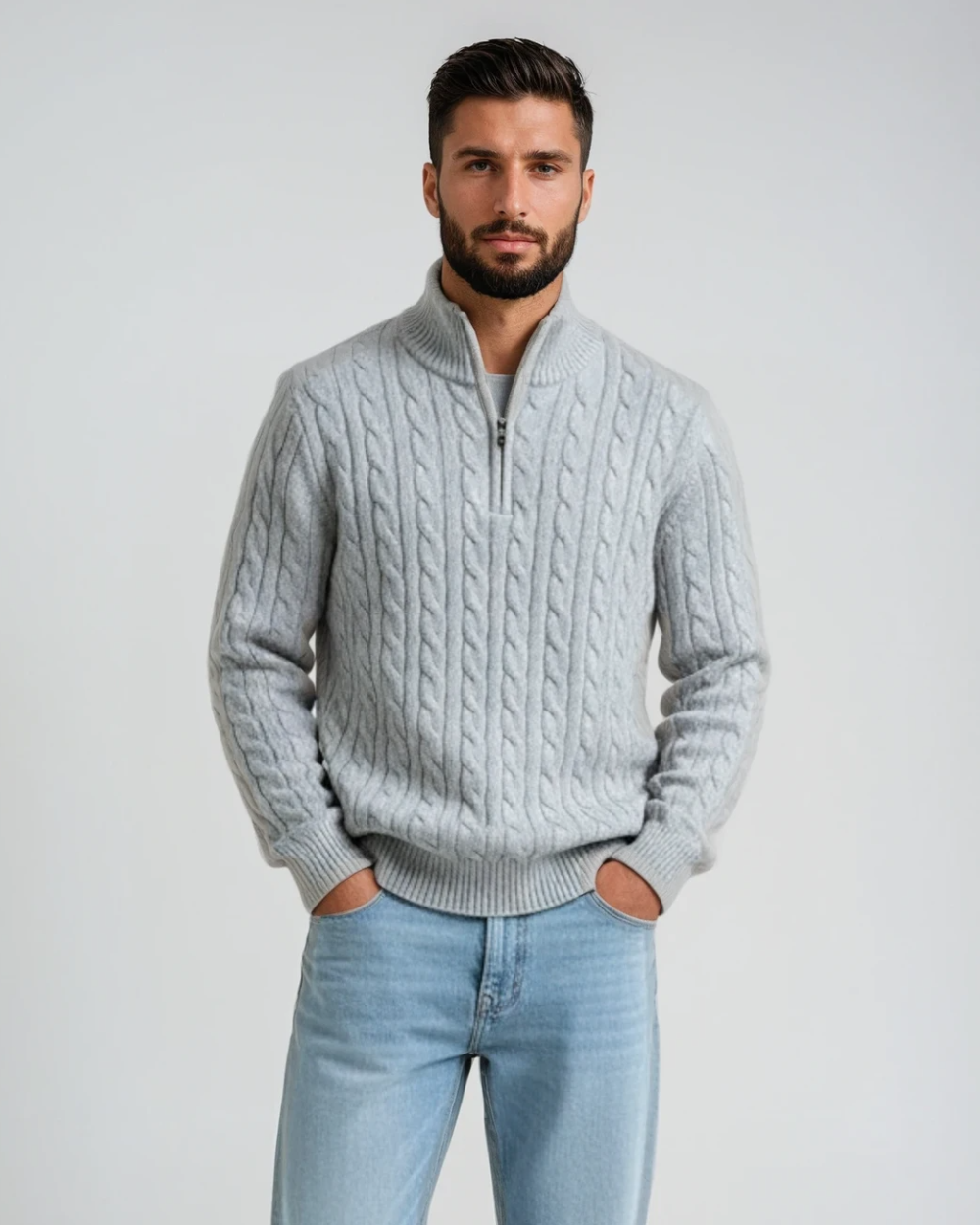 Maglione con zip Givalli