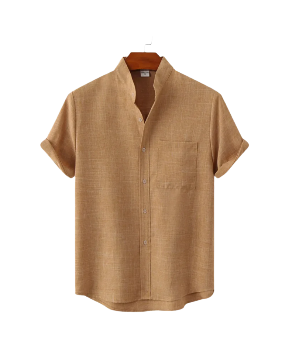 Camicia di lino a maniche corte Venetië
