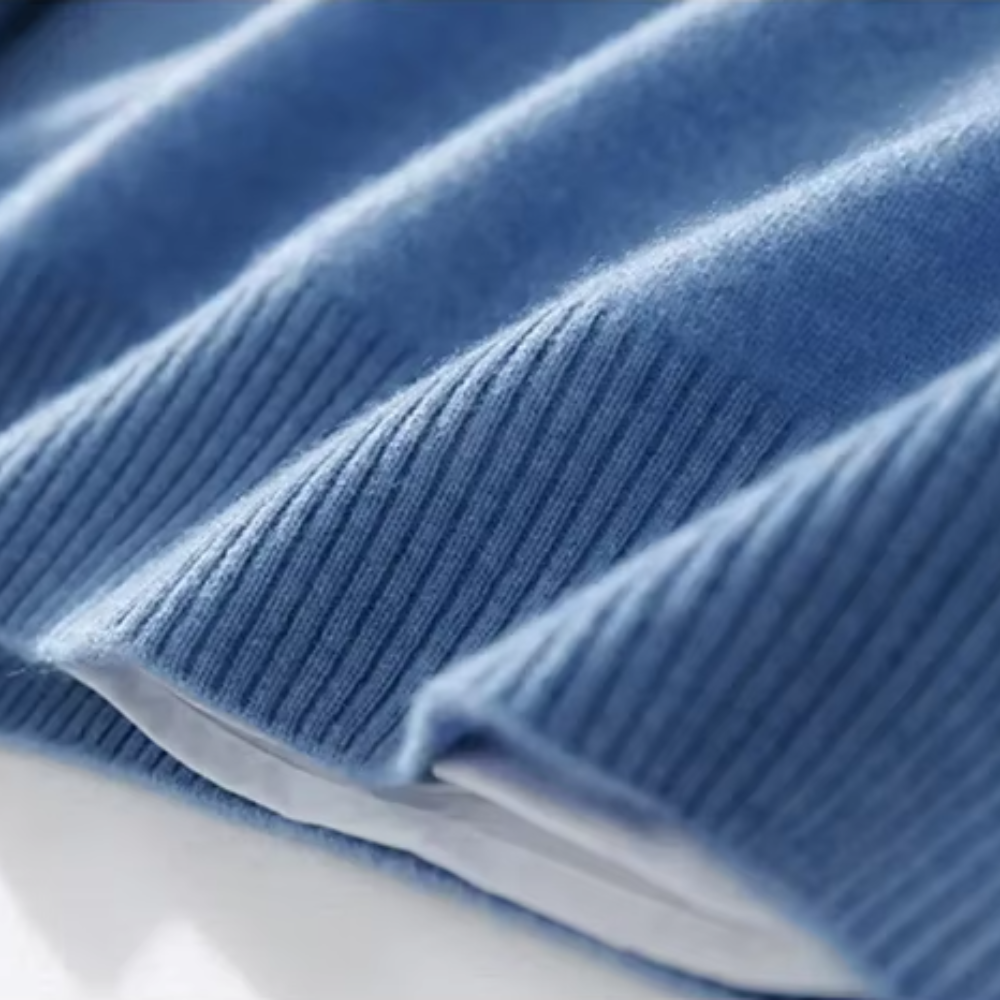Maglione elegante con scollo a V