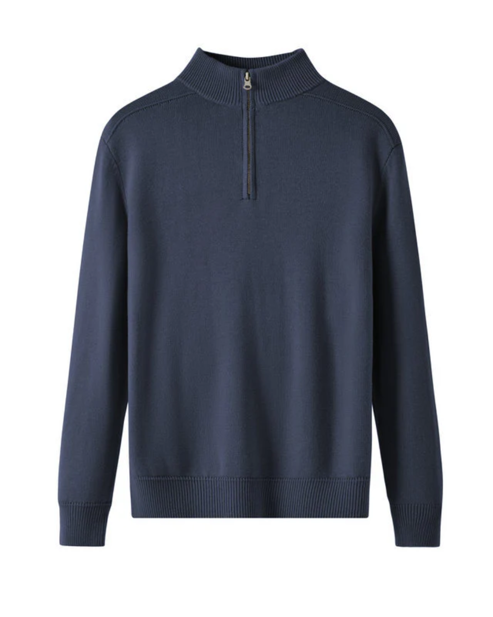 Maglione con zip in lana merino Capri