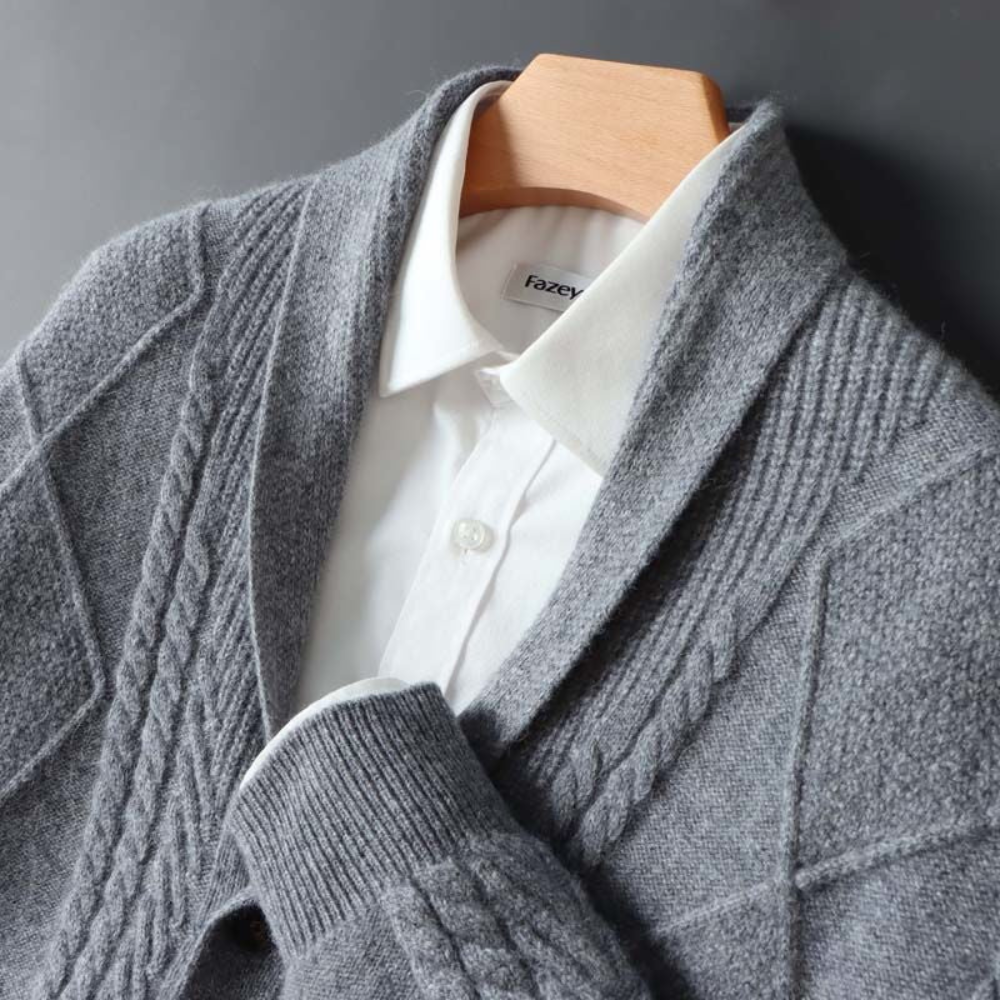Cardigan Savoca in lana merino