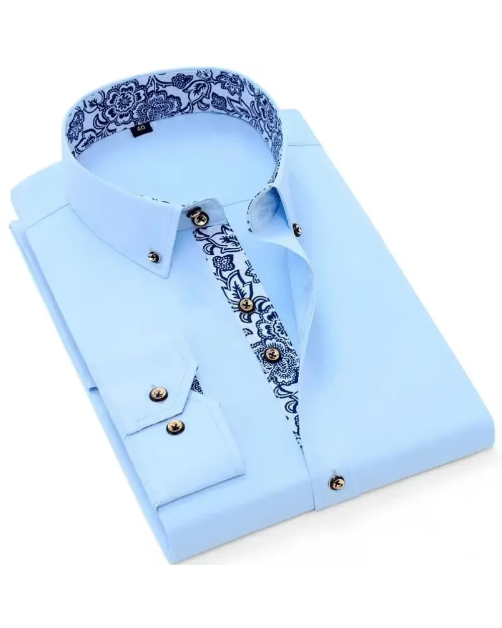 Camicia classica in cotone
