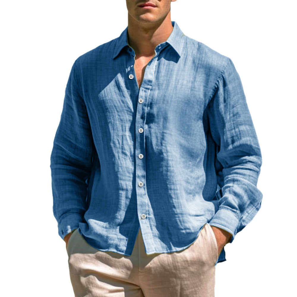Camicia di lino casual