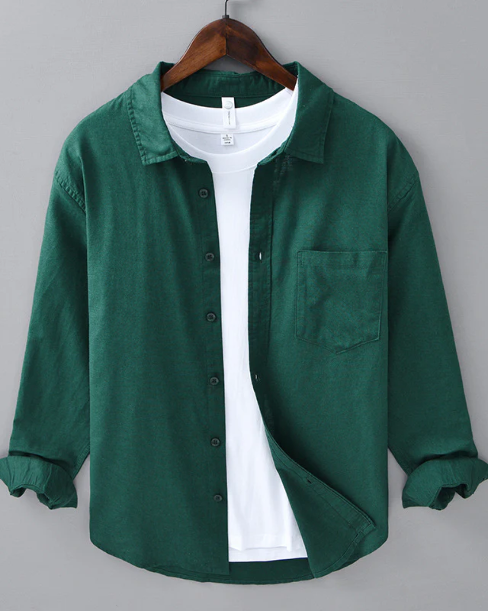 Camicia in lino Doha