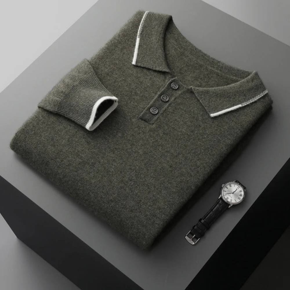 Polo Saint-Tropez in cashmere
