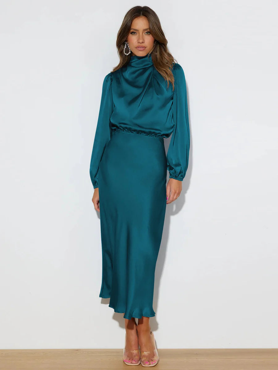Abito elegante in raso