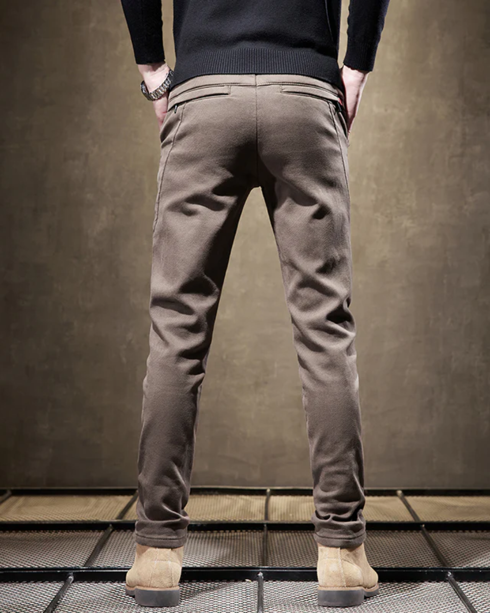 Pantaloni casual slim fit