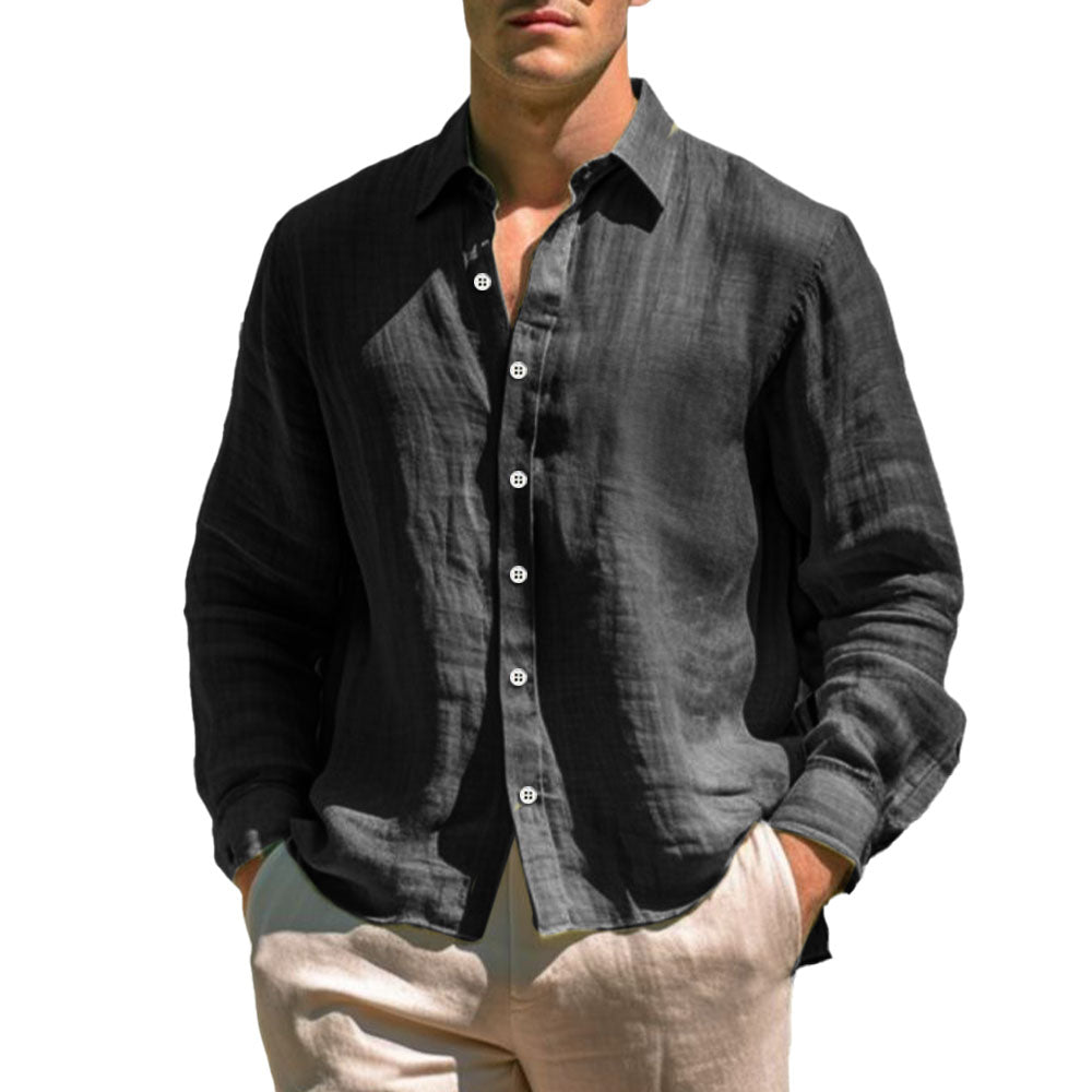 Camicia di lino casual