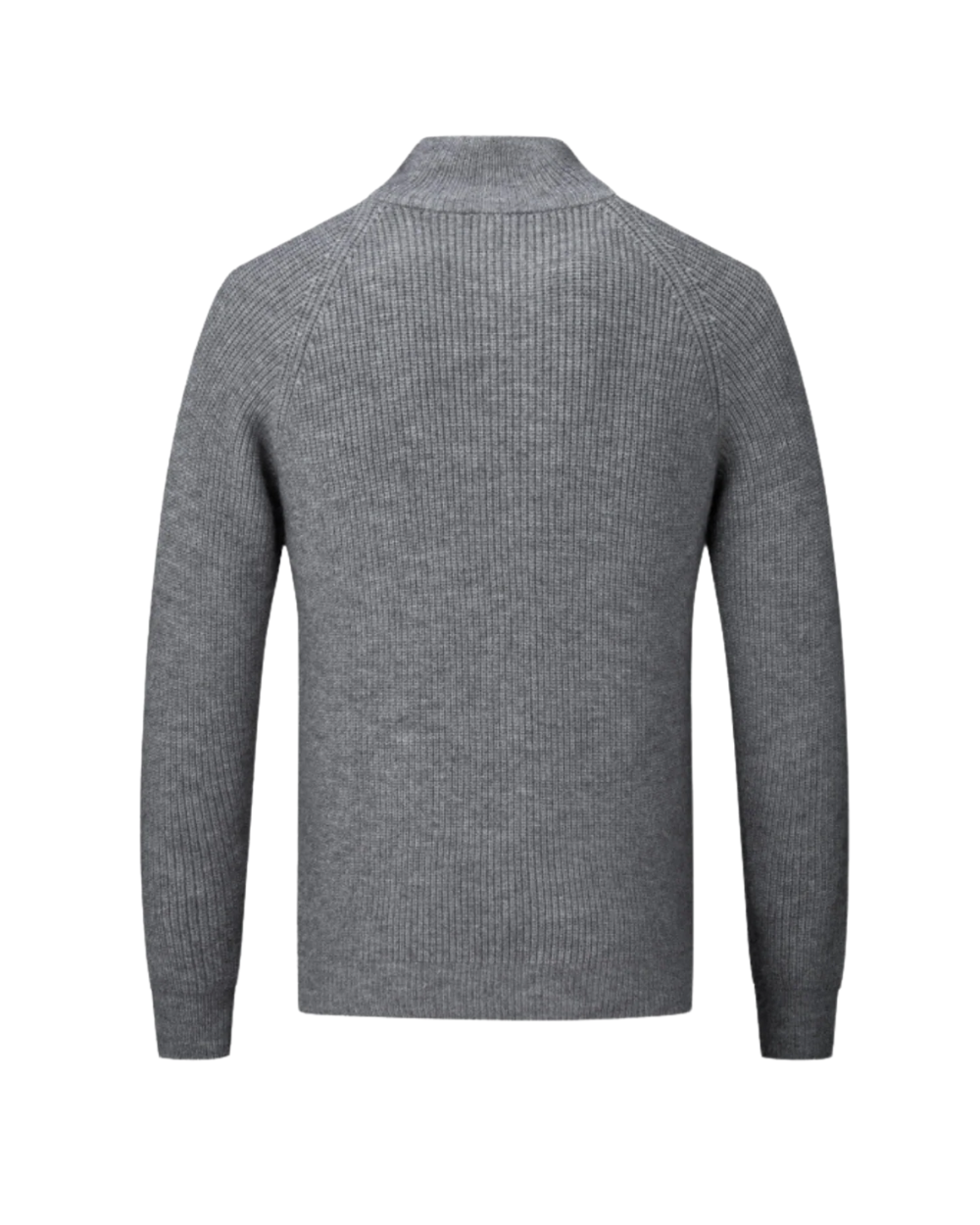Cardigan con zip in lana merino Four Seasons