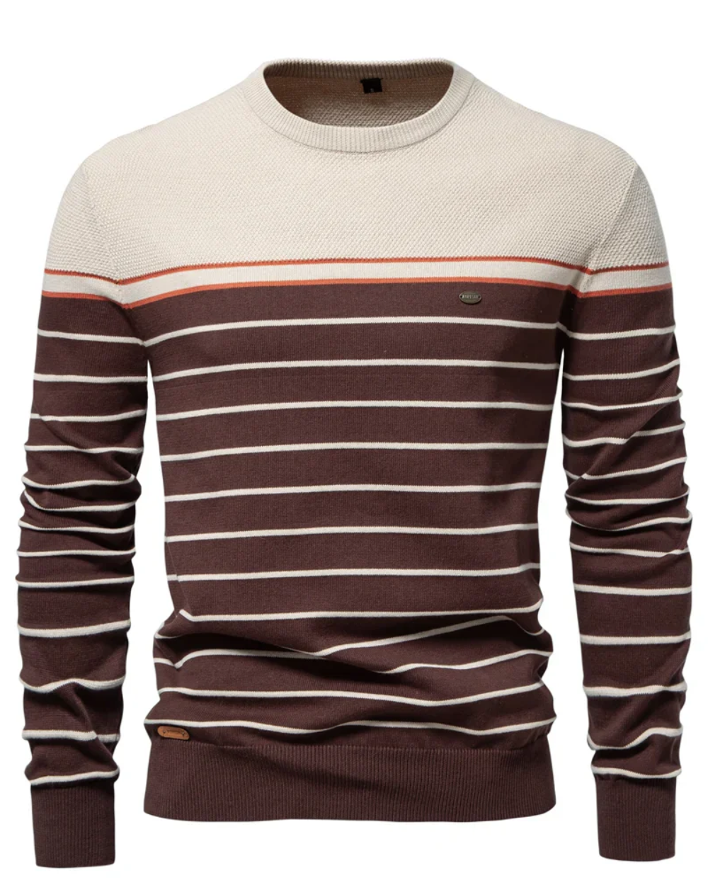 Maglione da uomo con design a righe