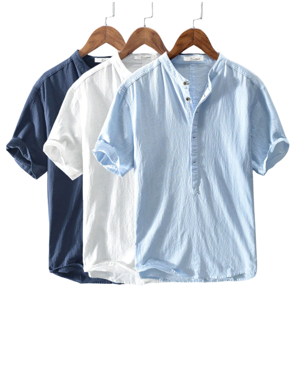 Camicia in lino di Singapore