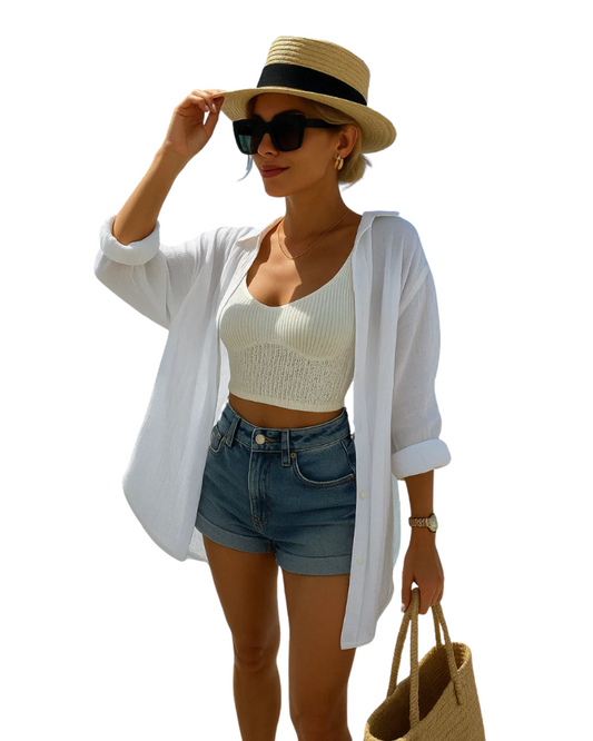 Camicetta stile Ibiza