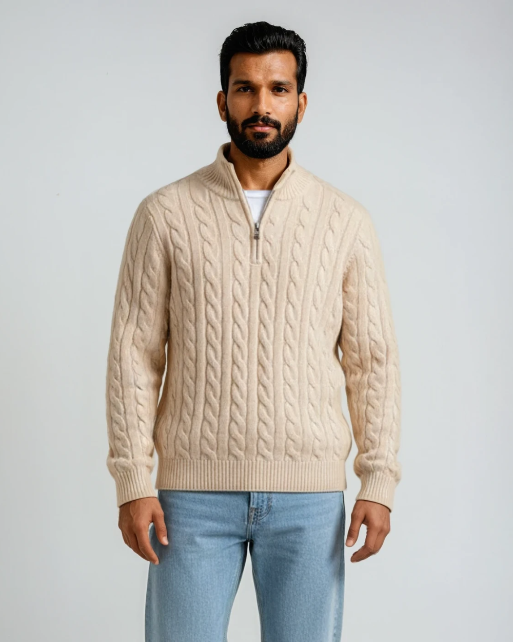 Maglione con zip Givalli