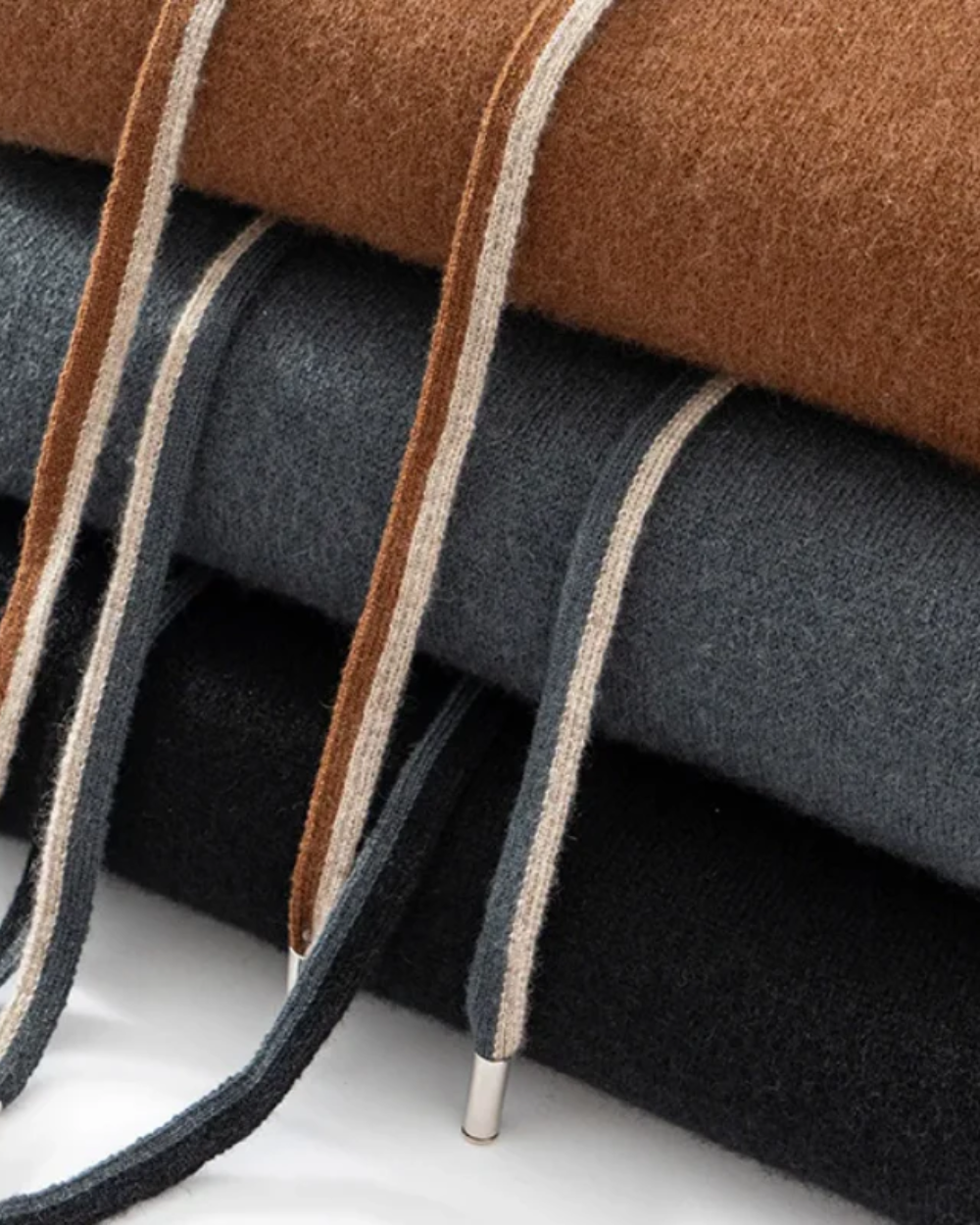 Felpa con cappuccio Atlas in cashmere
