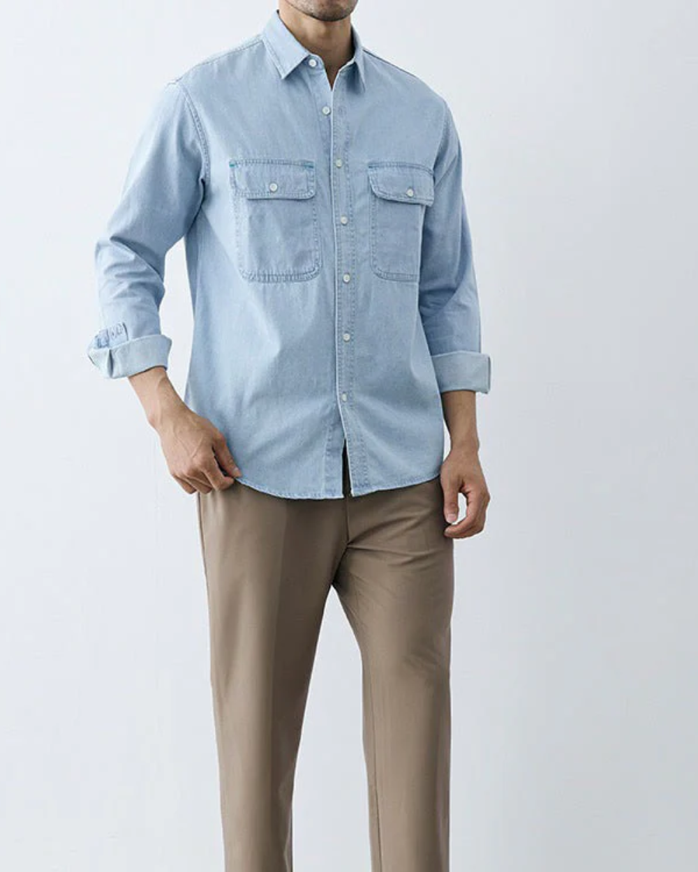 Camicia di jeans classica