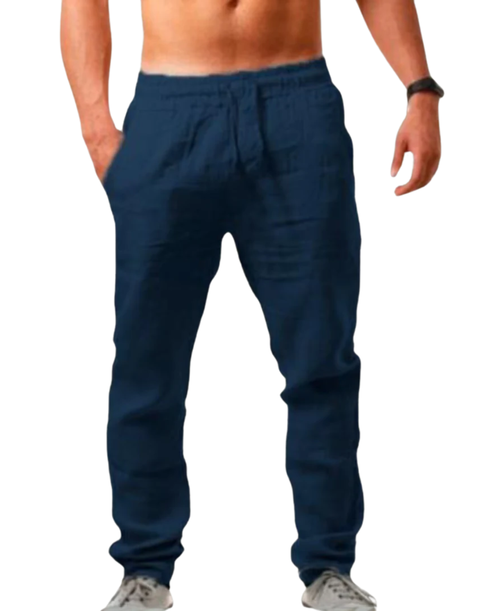 Pantaloni in lino Cabo