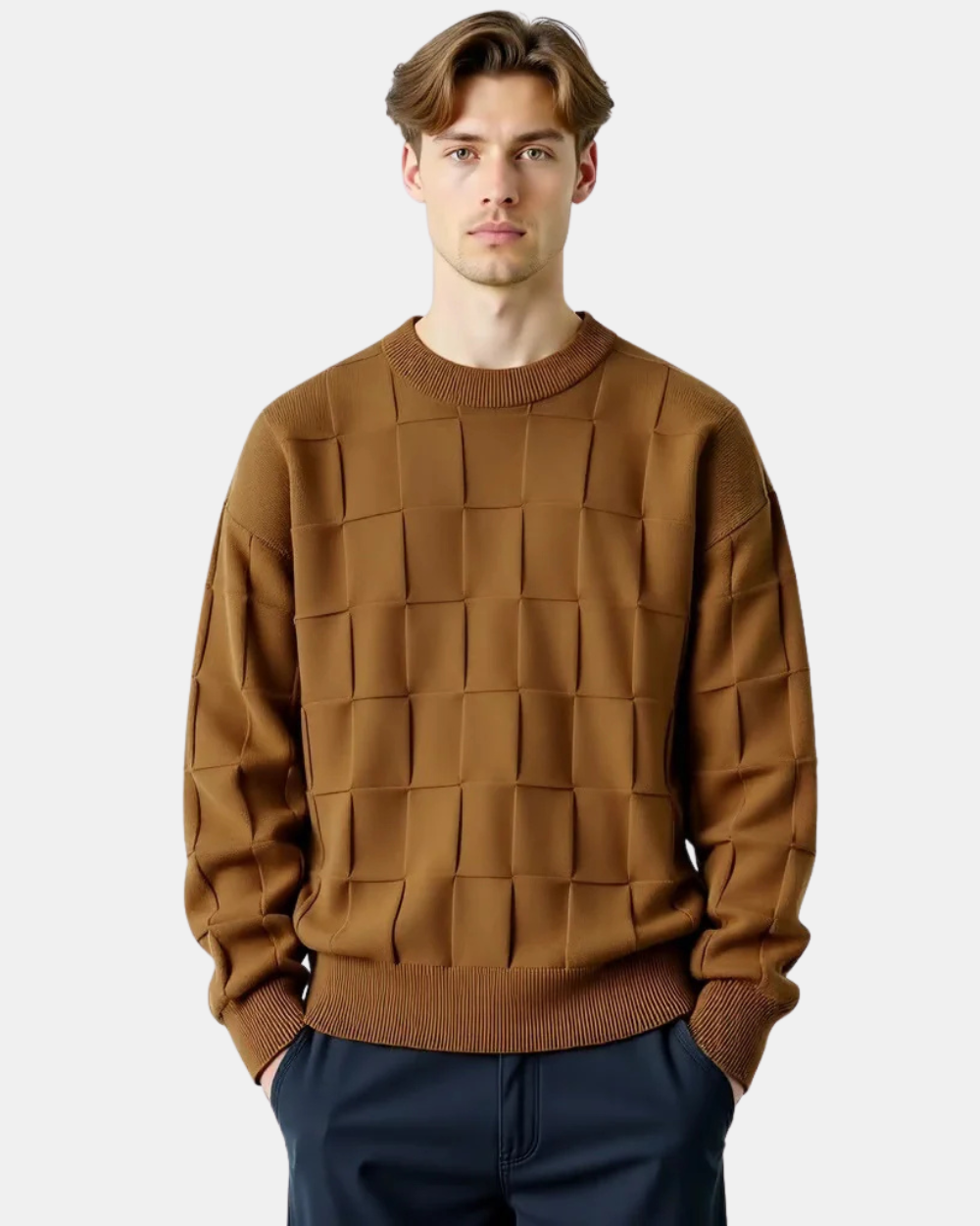 Maglione a maglia premium