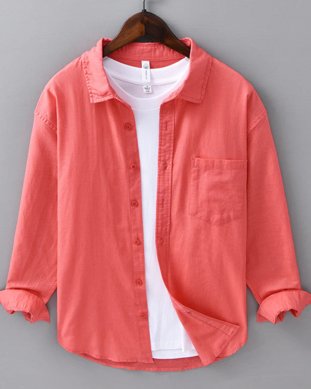 Camicia in lino Doha