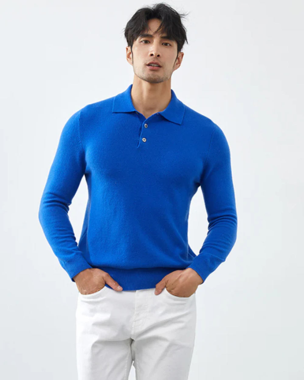 Polo in cashmere Ponza