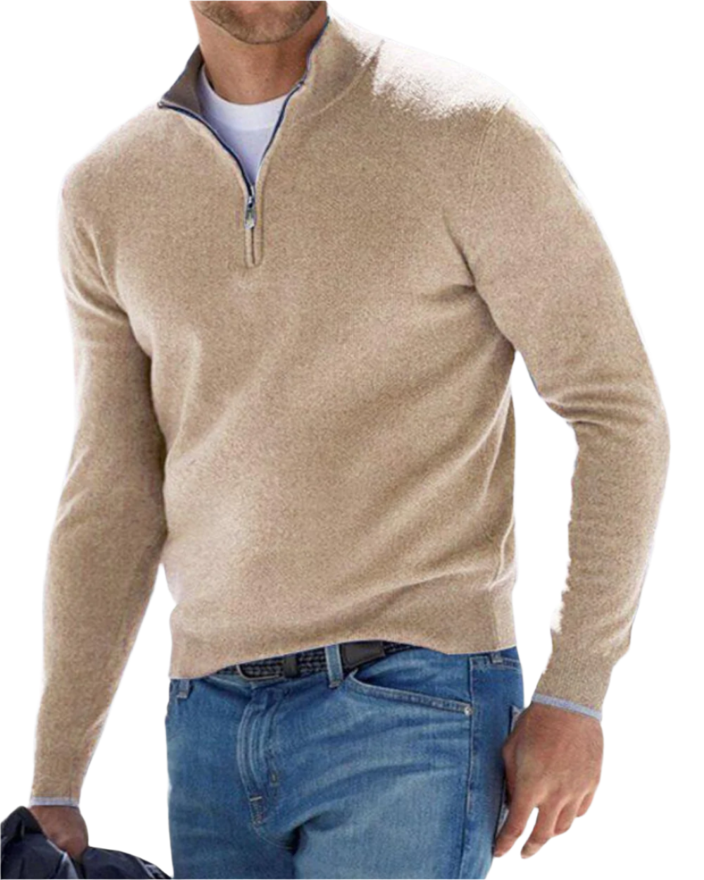 Maglione con zip Davide