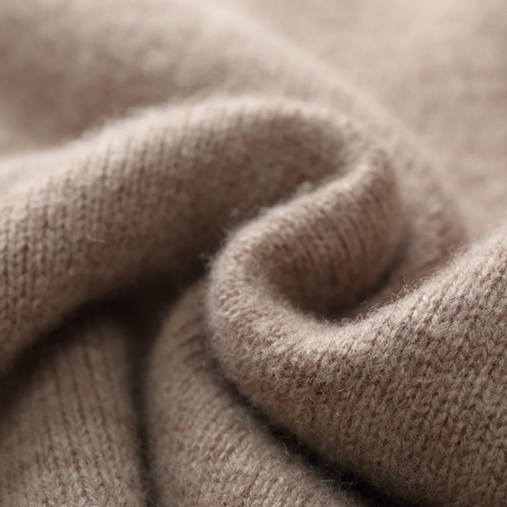 Maglione con zip in lana merino Taranto