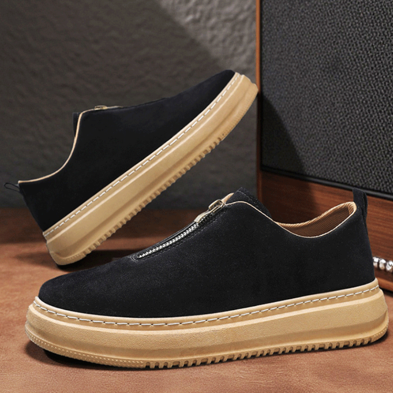 Scarpe eleganti in pelle scamosciata