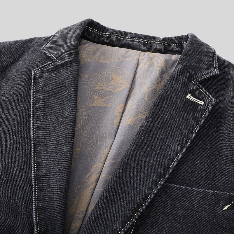 Blazer di cotone chic