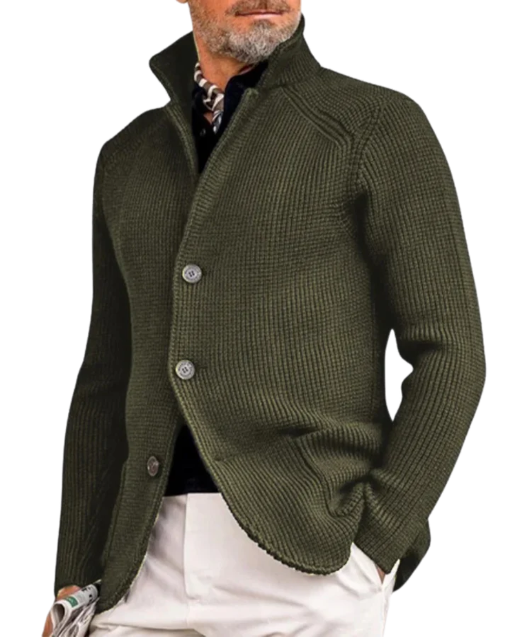 Cardigan a maglia