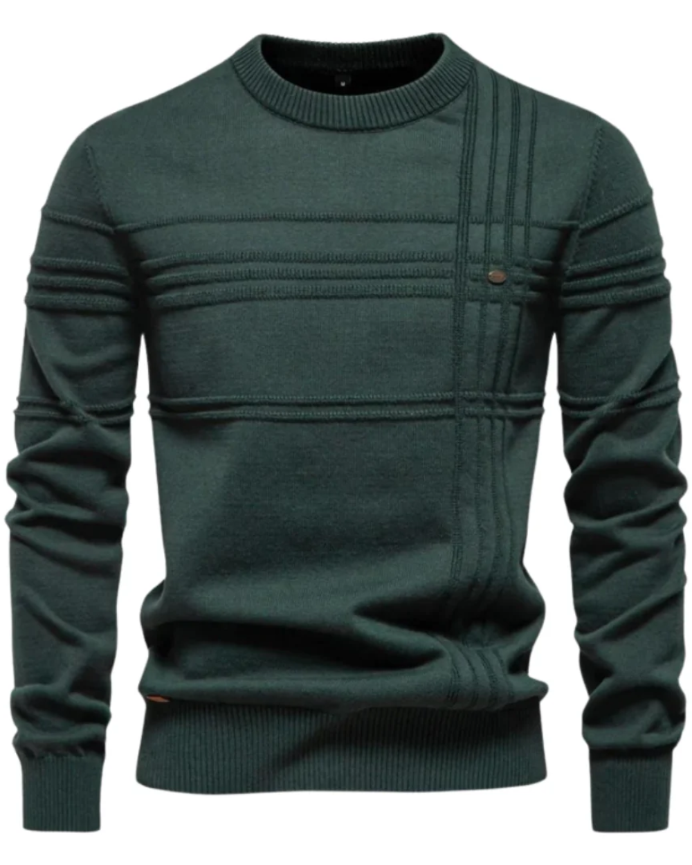 Maglione da uomo con design a scacchi
