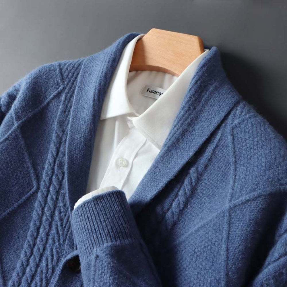 Cardigan Savoca in lana merino