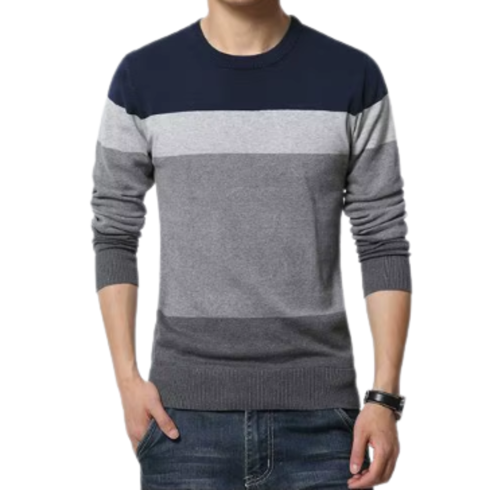 Maglione da uomo in cotone casual